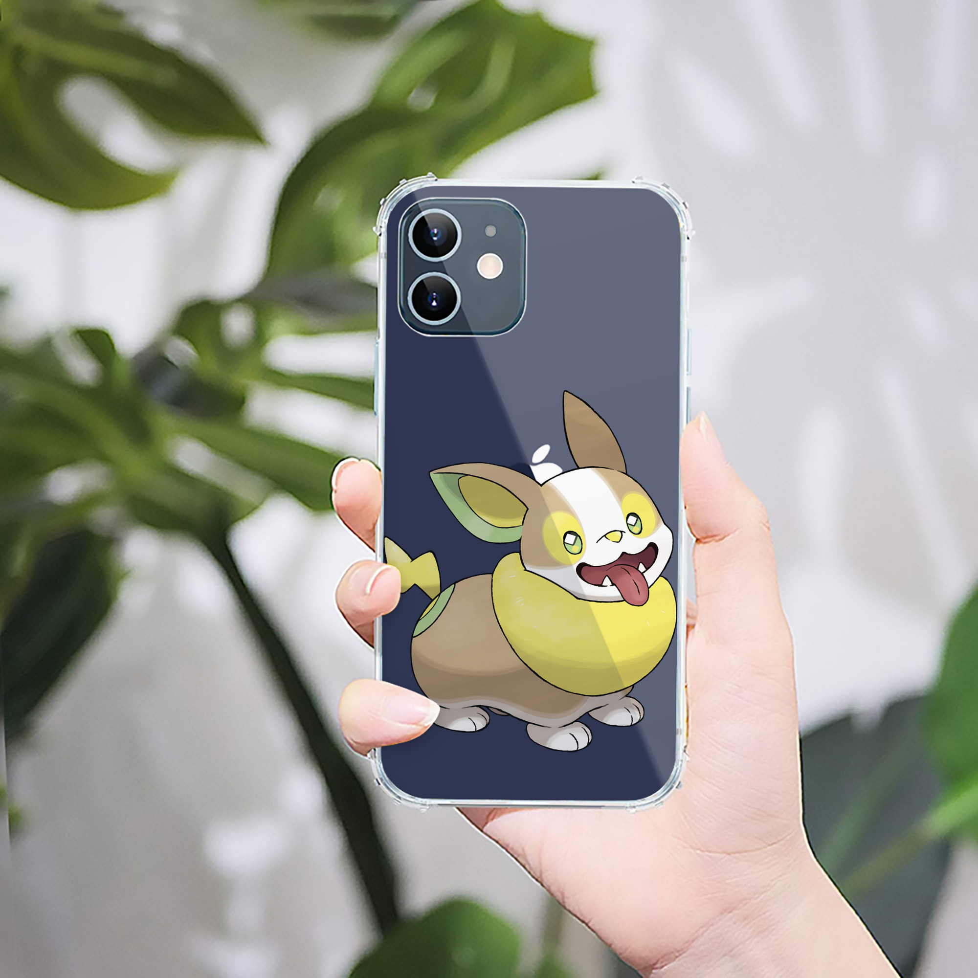 （画像用） ポケットモンスター Pokémon 【iPhone 12シリーズ対応】透明スマホケース（クリアソフトケース）